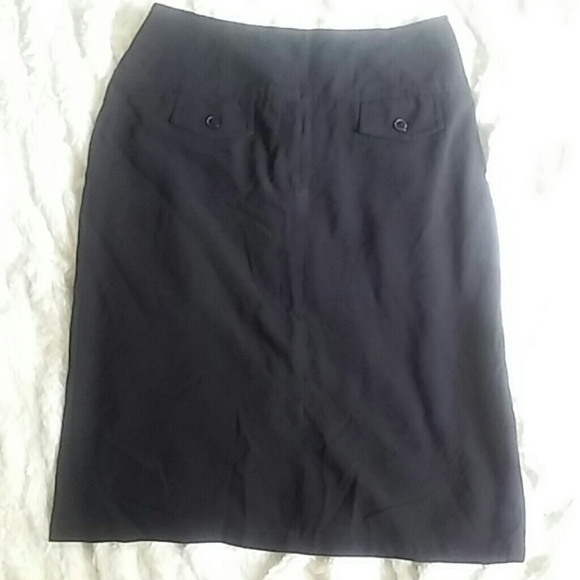 Larry Levine Stretch Casual Dress Skirt - Picture 1 of 5
